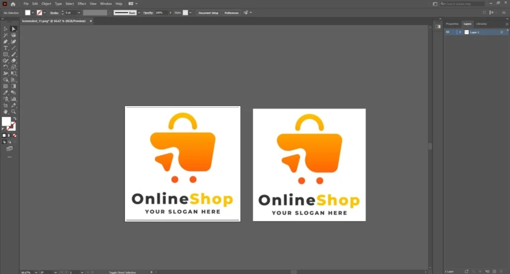 How To Convert Raster To Vector in Illustrator Manually 5 convert-raster-to-vector-in-illustrator