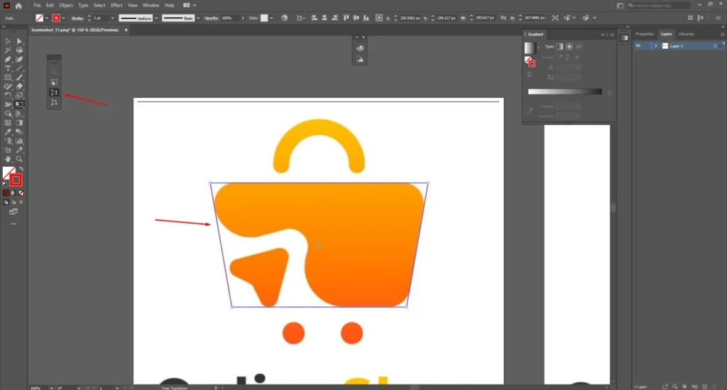 How To Convert Raster To Vector in Illustrator Manually 7 raster-to-vector